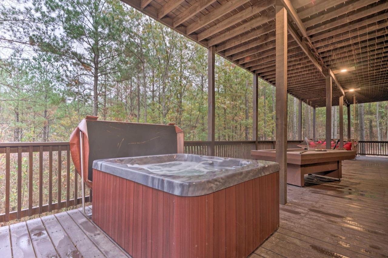 Broken Bow Cabin Deck With Hot Tub And Pool Table! Dış mekan fotoğraf