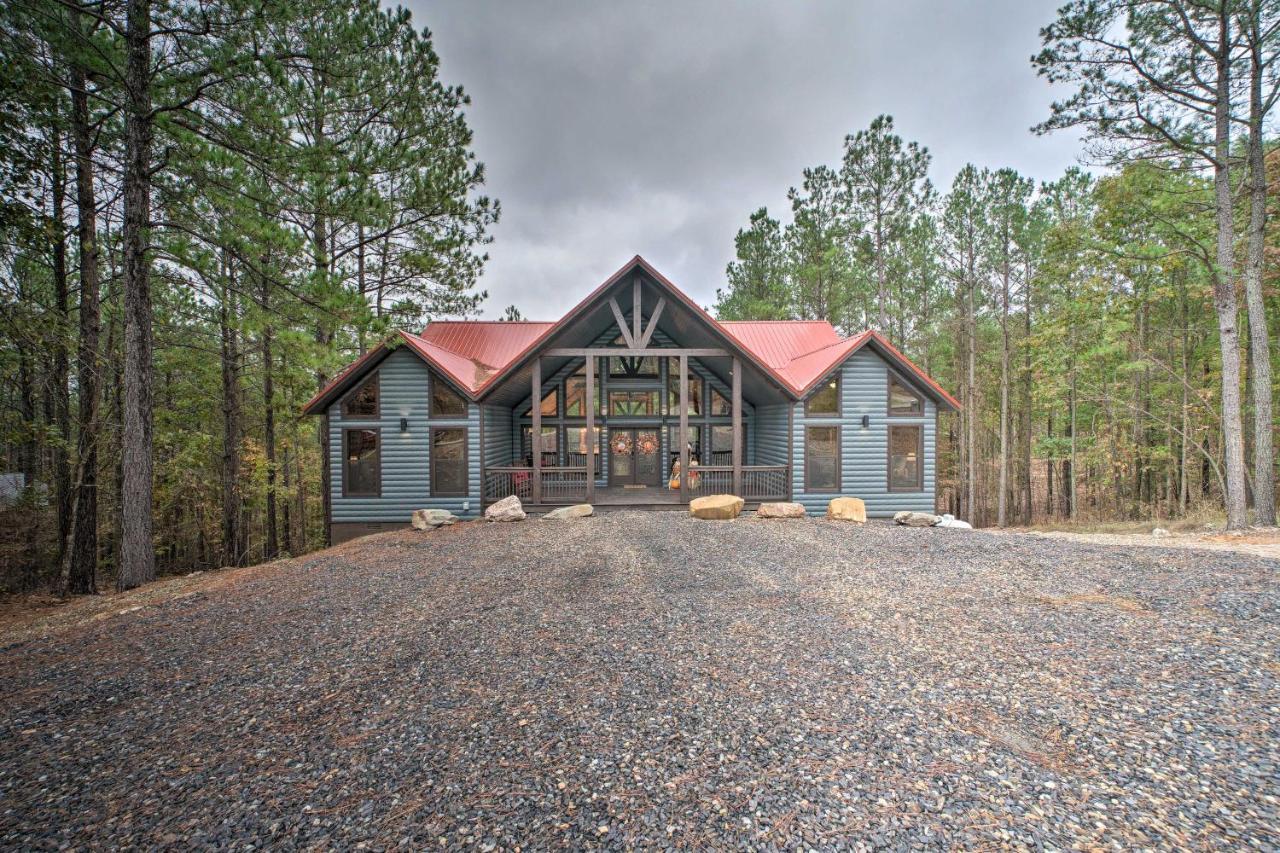 Broken Bow Cabin Deck With Hot Tub And Pool Table! Dış mekan fotoğraf