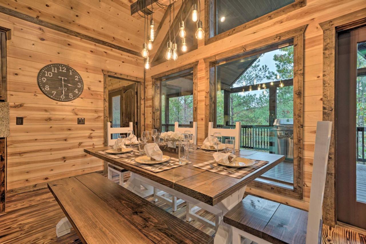 Broken Bow Cabin Deck With Hot Tub And Pool Table! Dış mekan fotoğraf
