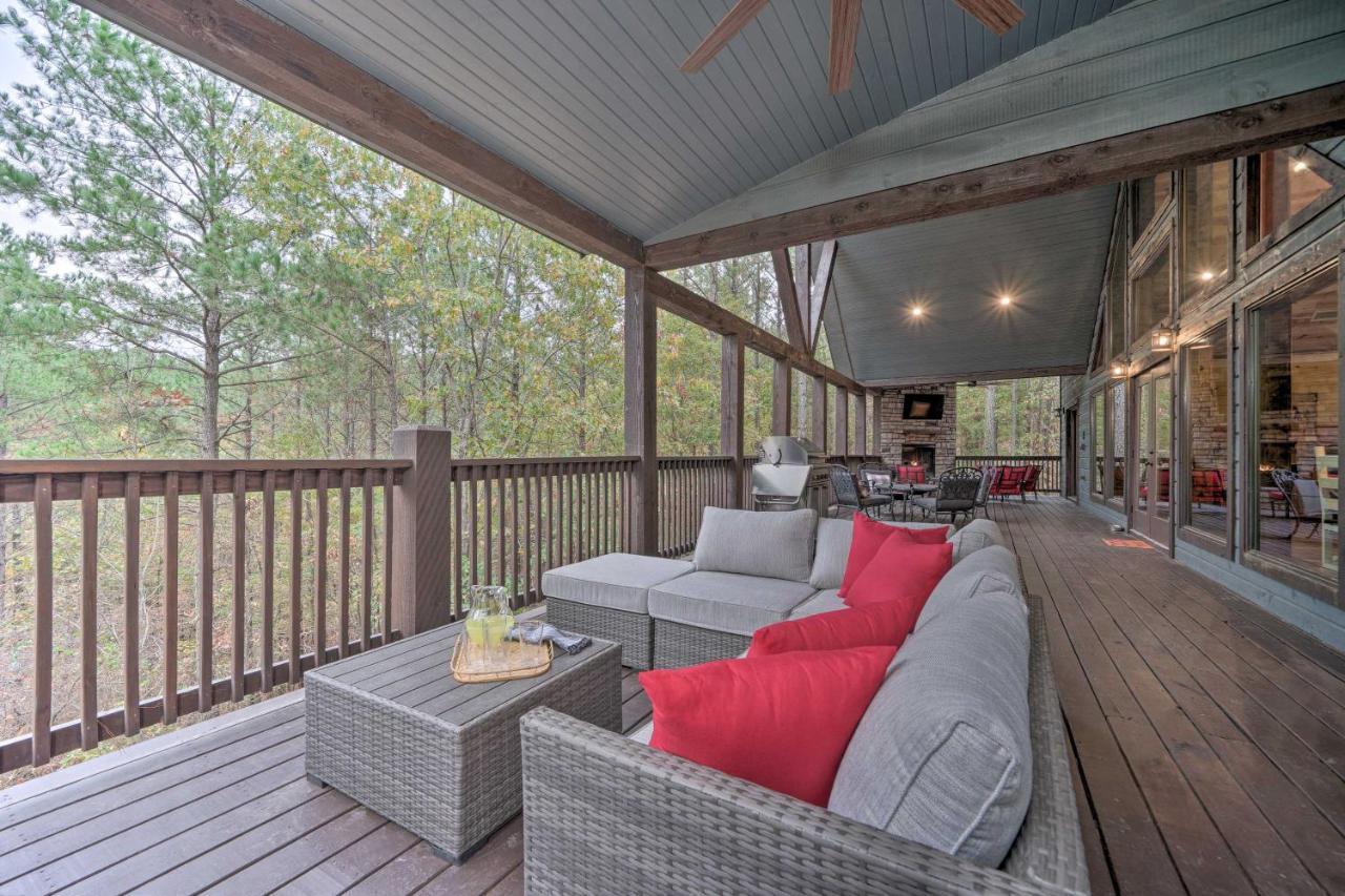 Broken Bow Cabin Deck With Hot Tub And Pool Table! Dış mekan fotoğraf