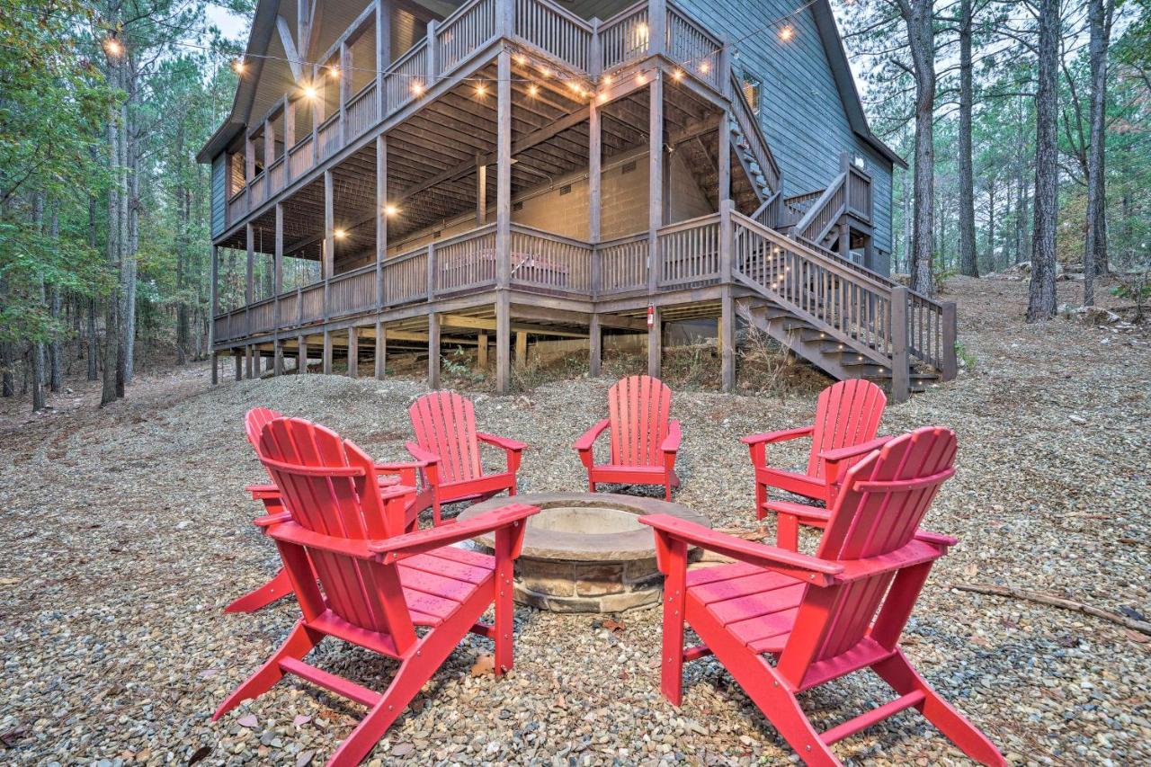 Broken Bow Cabin Deck With Hot Tub And Pool Table! Dış mekan fotoğraf