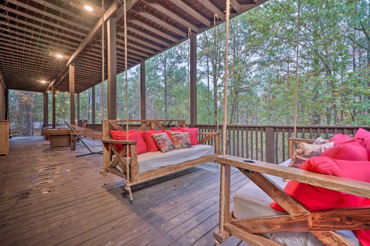 Broken Bow Cabin Deck With Hot Tub And Pool Table! Dış mekan fotoğraf