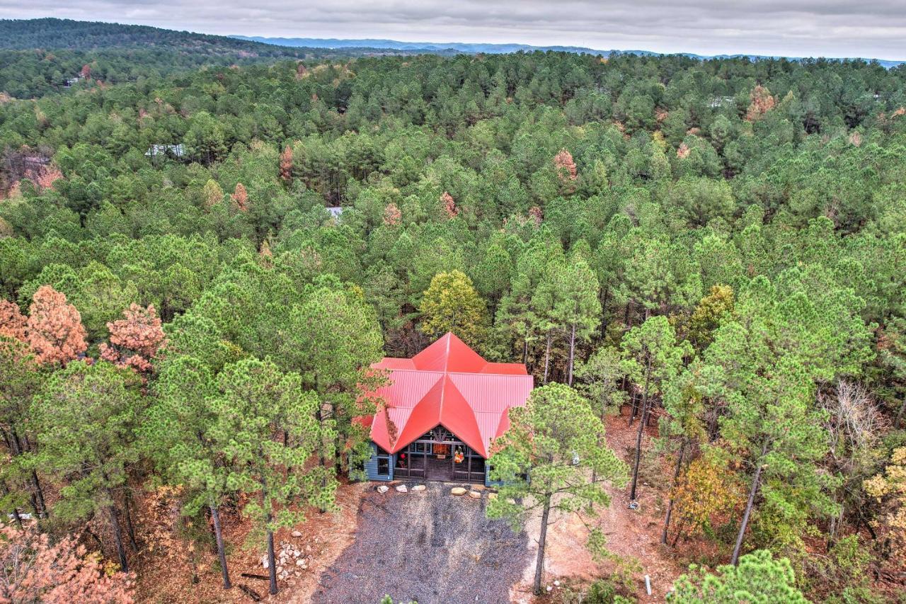 Broken Bow Cabin Deck With Hot Tub And Pool Table! Dış mekan fotoğraf